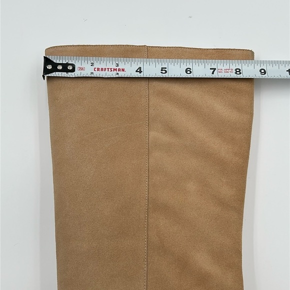 2072- Stuart Weitzman Over-the-Knee Boots Sand Color Size 8 B NWT - Picture 8 of 12